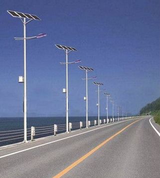 6M, 40W LED SOLAR STREET LIGHT SYSTEM
